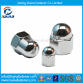 carbon Steel color zinc plated Dowed hex cap nut